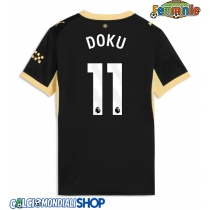 Maglie da calcio Manchester City Jeremy Doku #11 Seconda Maglia Femminile 2026-27 Manica Corta